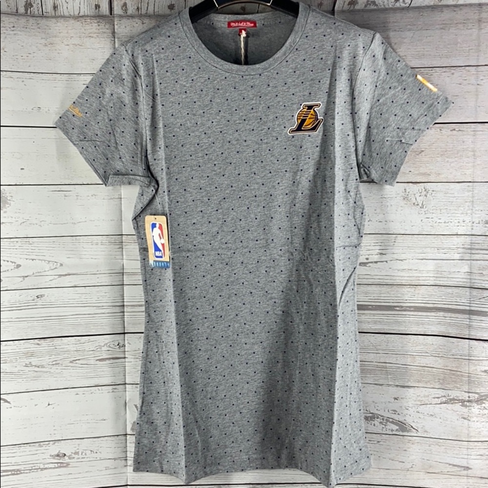 Mitchelle & Ness Womens NBA Los Angeles Lakers T-shirt Dress Size M